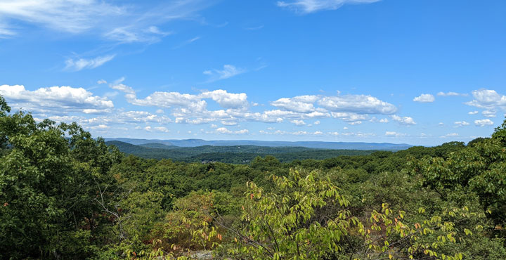 View from the top of Turkey Mountain (Yorktown Heights)